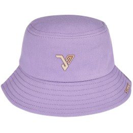 Fioletowy dwustronny bucket hat – kapelusz