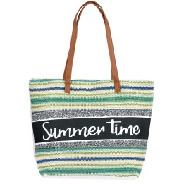 Duża torba plażowa Summer – azteckie wzory