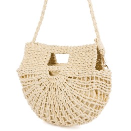 Ecru torba damska boho koszyk na lato | Beltimore
