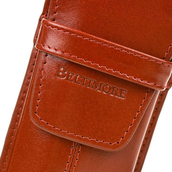 Etui na pióro skórzane brązowe Beltimore J03
