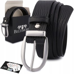 Skórzany pasek damski 3 cm Beltimore D89