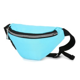 Niebieska nerka biodrówka saszetka mała nereczka neon Z30