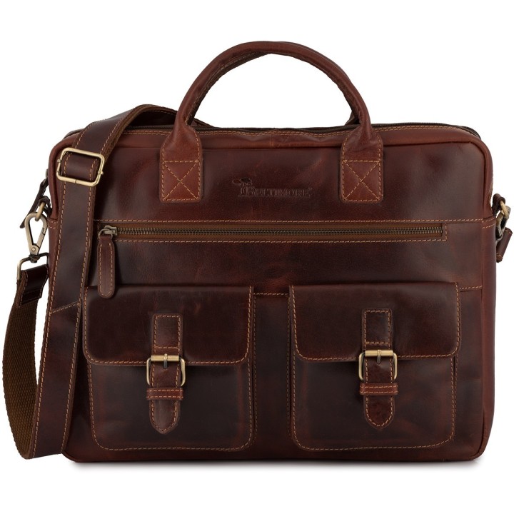 Beltimore N02 – skórzana torba na laptopa 15,6"