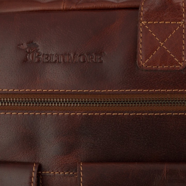 Beltimore N02 – skórzana torba na laptopa 15,6"