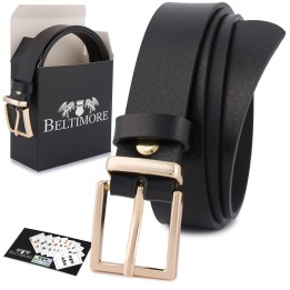 Skórzany pasek damski 2,5 cm Beltimore O11