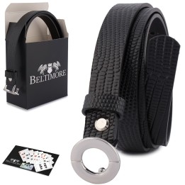Skórzany pasek damski 1,8 cm Beltimore O17