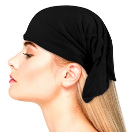 Czarny komin maska, maseczka, chusta, bandana ochronna na twarz