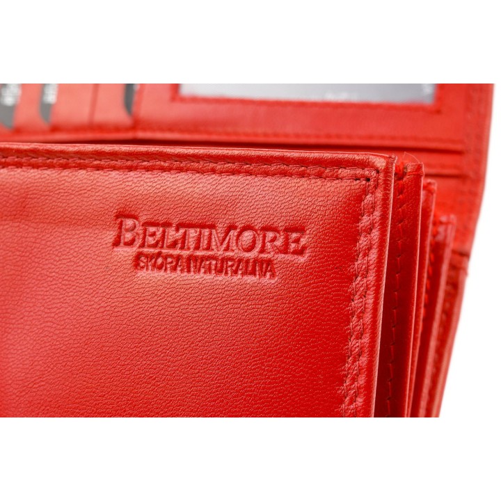 Duży skórzany portfel damski RFiD Beltimore 038