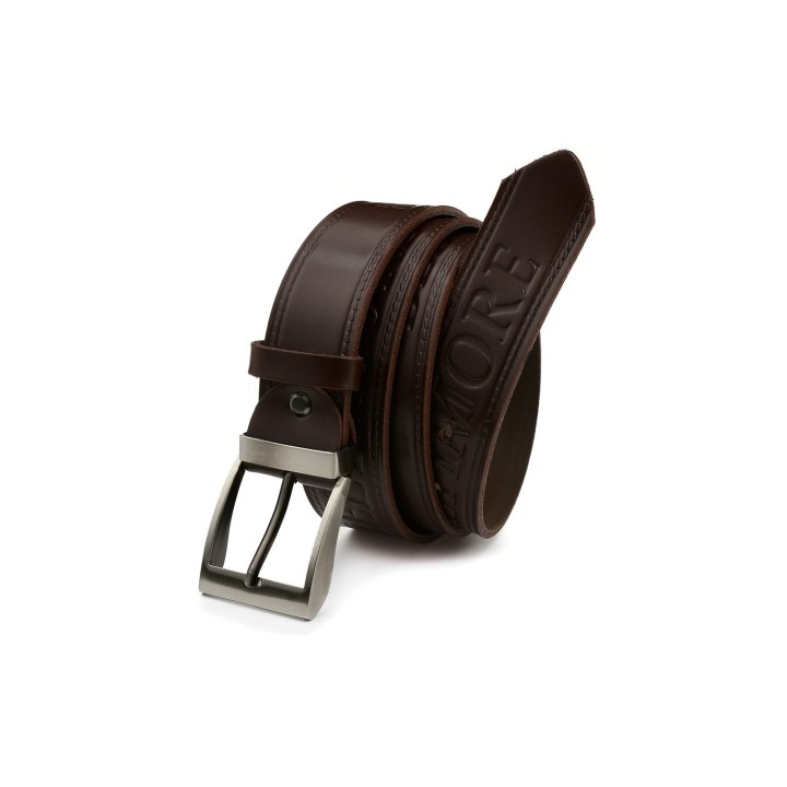 Beltimore 517 skórzany pasek męski brązowy