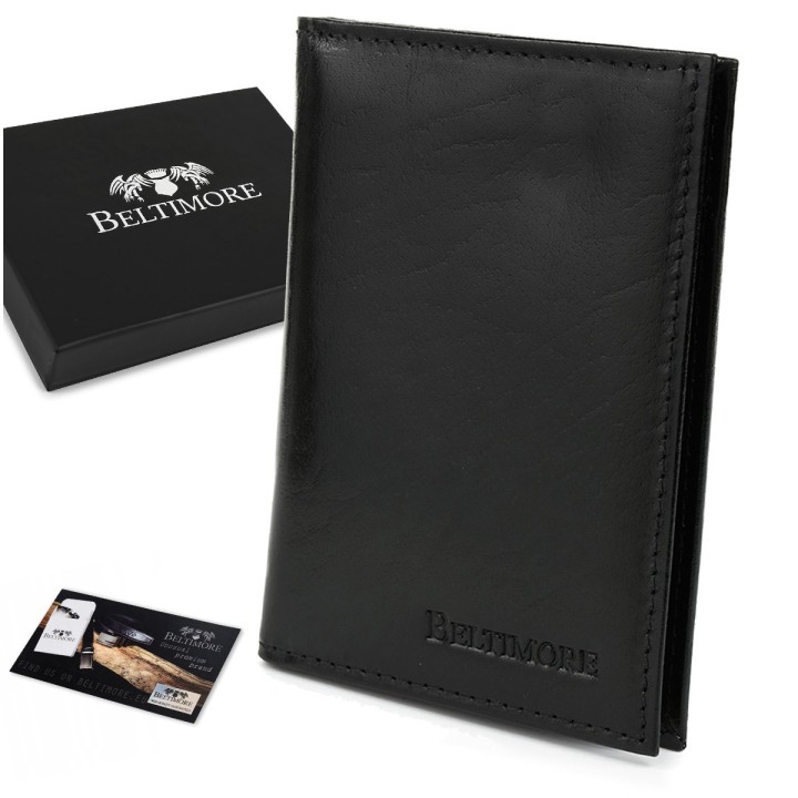 Etui na dokumenty i karty Beltimore G95 czarne