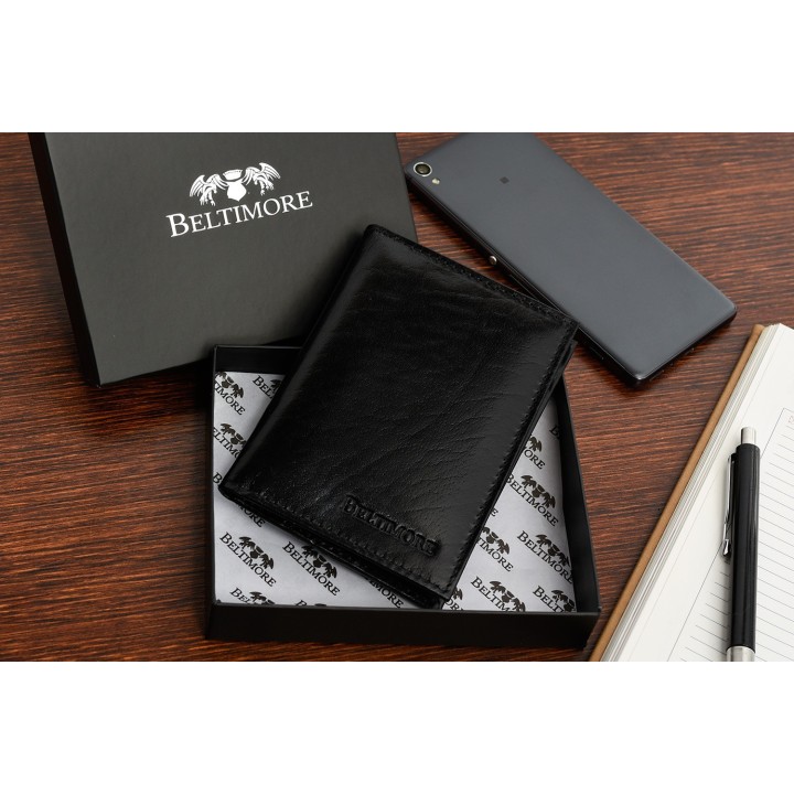 Etui na dokumenty i karty Beltimore G95 czarne