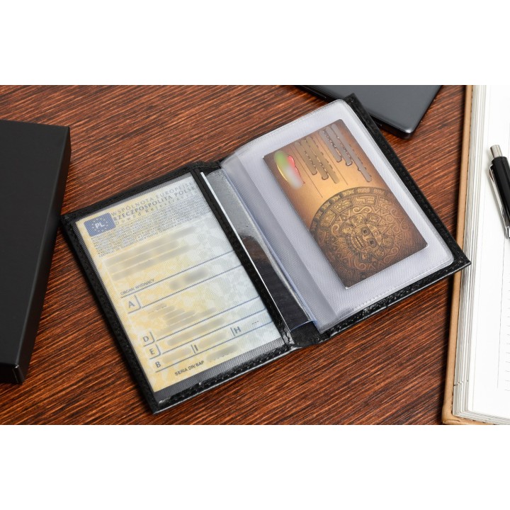 Etui na dokumenty i karty Beltimore G95 czarne