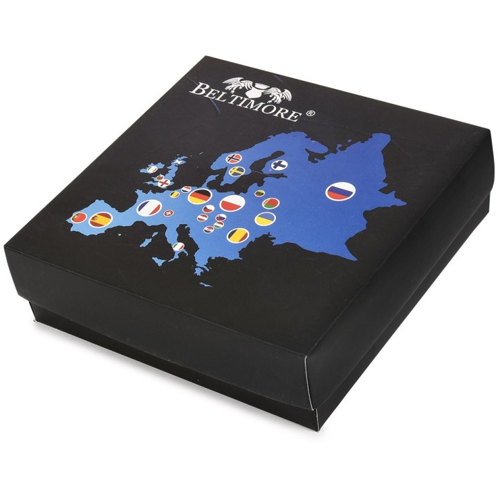 Skórzany portfel damski RFID Beltimore L53 czarny