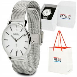 Zegarek damski Pacific mesh srebrny Z67