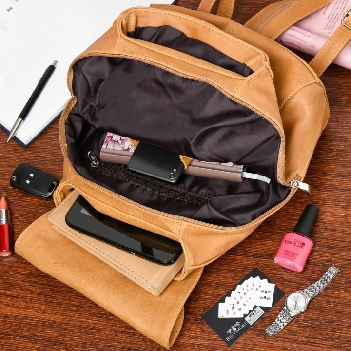 Camel Beltimore S41 – skórzany plecak damski
