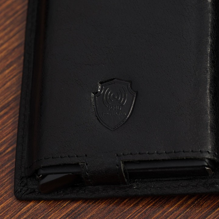 Mały skórzany portfel męski Beltimore RFiD P88
