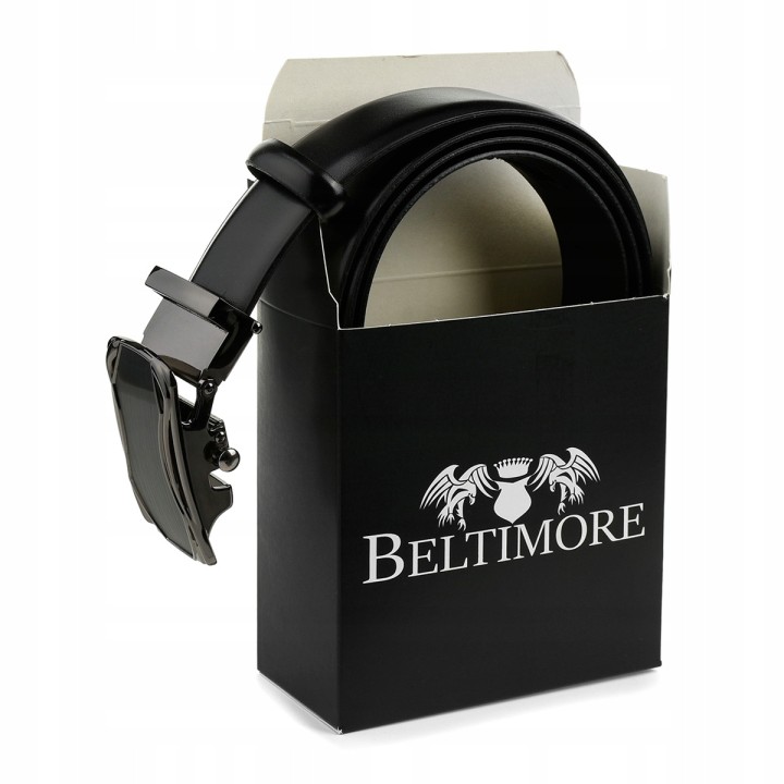 Beltimore A30 – skórzany pasek męski 3 cm