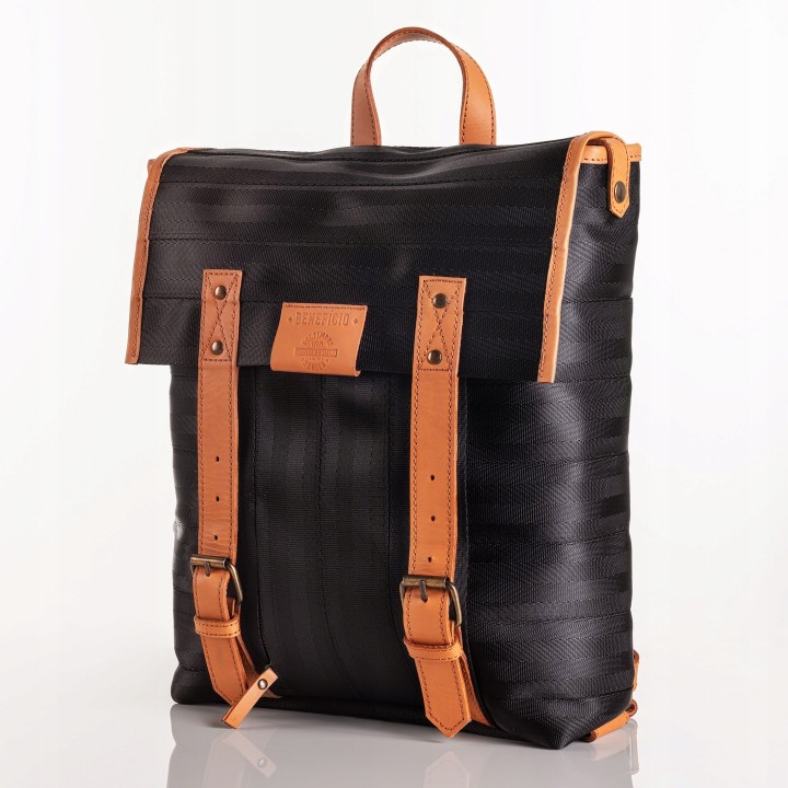 Plecak Beltimore R28 z recyklingu na laptop 15”