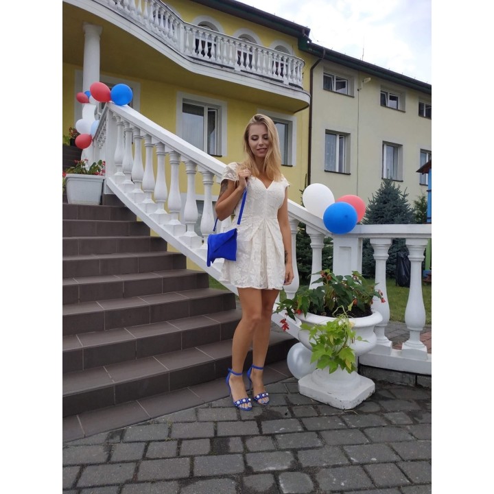 kopertówka beżowa zamszowa