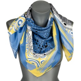 Lekka apaszka damska pod szyję – elegancka chusta
