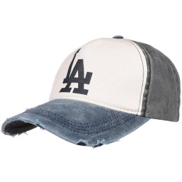 Granatowa czapka z daszkiem baseballówka vintage LA cz-m-63