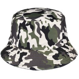 Zielony dwustronny kapelusz bucket hat Beltimore