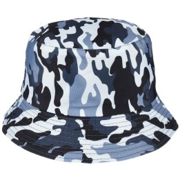 Granatowy dwustronny kapelusz bucket hat