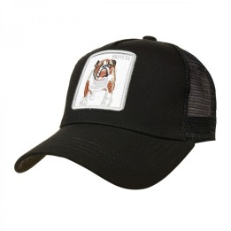 Czapka z daszkiem, regulowana czapka unisex, buldog czapzw